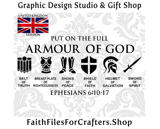 Armour of God Svg, United kingdom Version Armour Of God Svg, Armour Of God Shirt Svg, Armour Of God Sublimation Png,Armour Of God UK Version