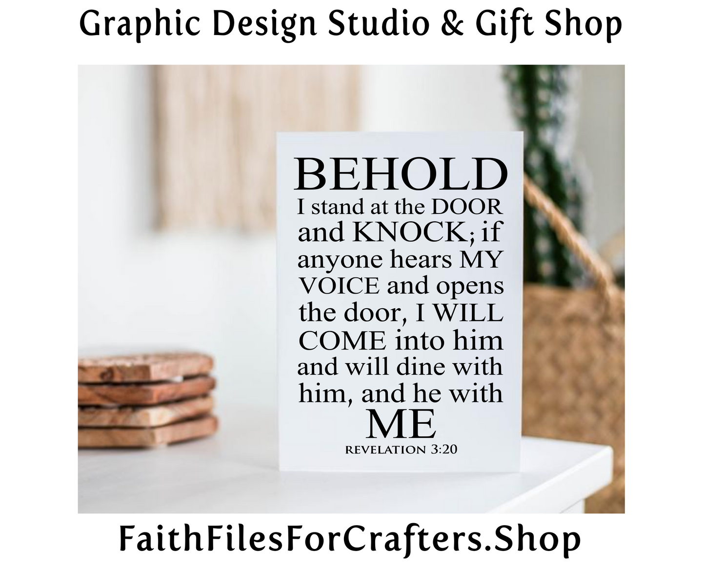 Behold I Stand At The Door And Knock Svg, Revelation Svg,Christian Print Svg,Christian Svg,Christian Sublimation Svg,Christian Mission Svg