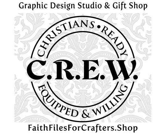 Crew Svg, Christian Svg,Christian Church Svg,Christian Sublimation Svg,Christian Shirt Svg,Christian Print Svg,Worship Team Svg,Missions Svg