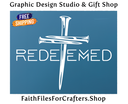 Redeemed Car Decal