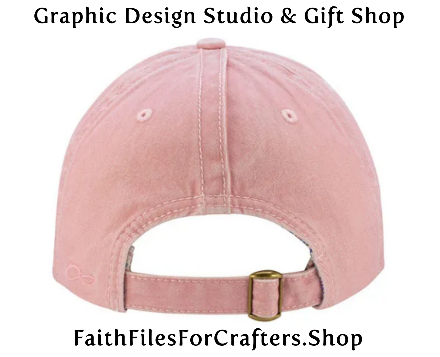 Redeemed Laser Engraved Hydbond Leatherette Patch Hat, Christian Hat, Infinity Her Ponytail Hat, Infintiy Her Ponytail Cap, Ponytail Hat