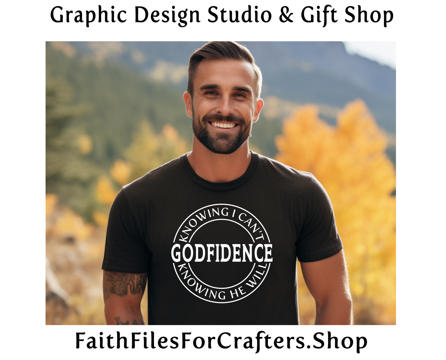 Godfidence svg, Godfidence Shirt Svg, Godfidence Sublimation Svg, Godfidence is Trusting God....Bottom Line, Trusting God Svg, Christian Svg