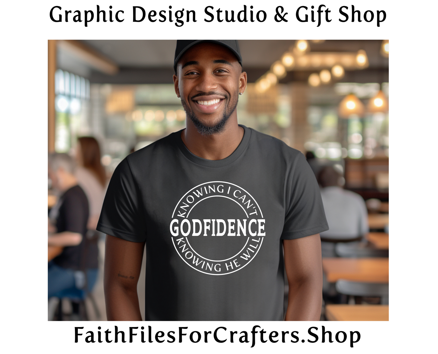 Godfidence svg, Godfidence Shirt Svg, Godfidence Sublimation Svg, Godfidence is Trusting God....Bottom Line, Trusting God Svg, Christian Svg