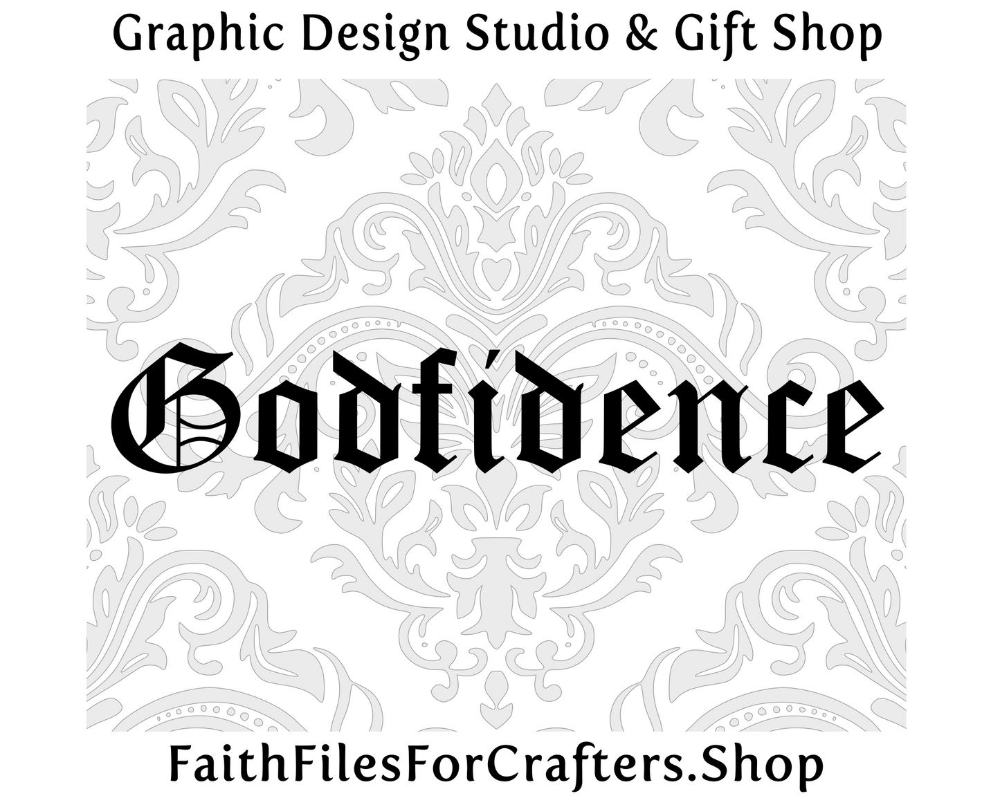 Godfidence Svg, Godfident Svg, God Is In Control Svg, I Can Do all Things Through Christ Who Strengthens Me Svg, Jeremiah 29;11 Svg