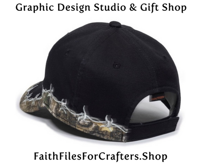 REALTREE Camo Laser Engraved Hydbond Leatherette Patch Trucker Hat, Yeshua Hamashiach Hat,Man Of Faith Hat,YAHWEH Hat,Iron Sharpens Iron Hat