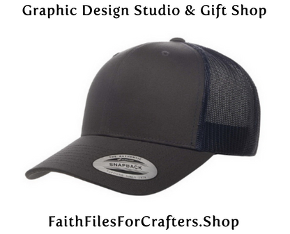 Man Of Faith Stand Your Ground & Put On The Full Armor Of God Laser Engraved Hydbond Leatherette Patch Trucker Hat