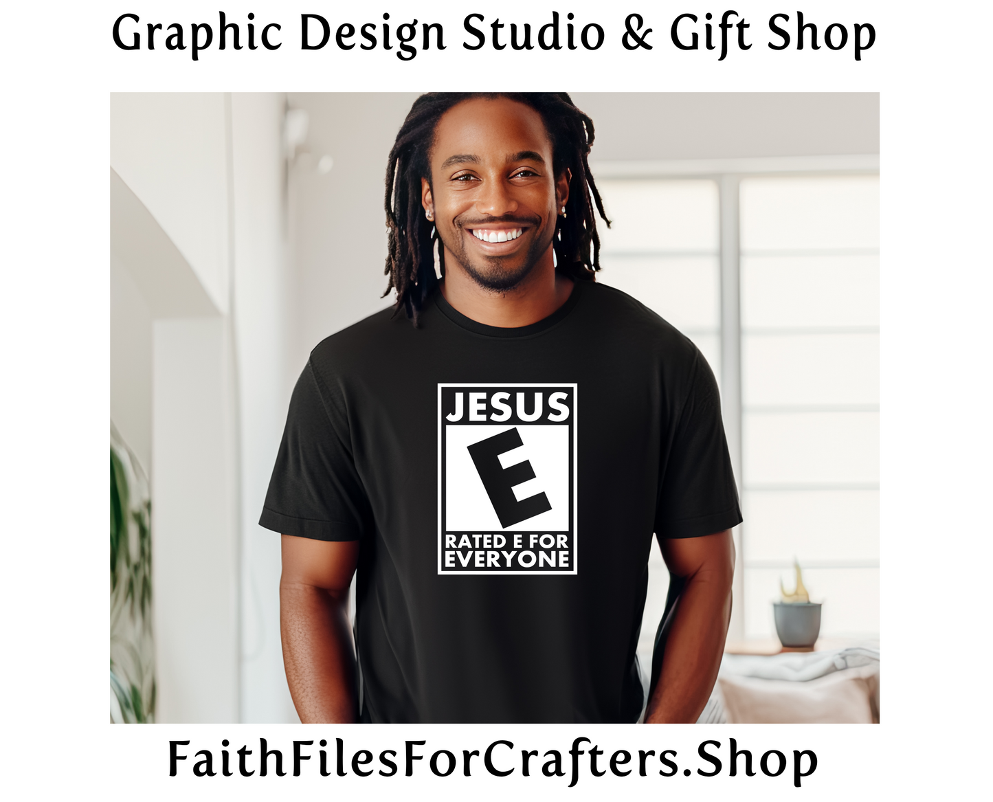 Jesus Rated E For Everyone Svg, Jesus Svg, Jesus Shirt Svg, Jesus Sublimation Svg, Jesus Cut File Svg, Christian Svg, Christian Shirt Svg,