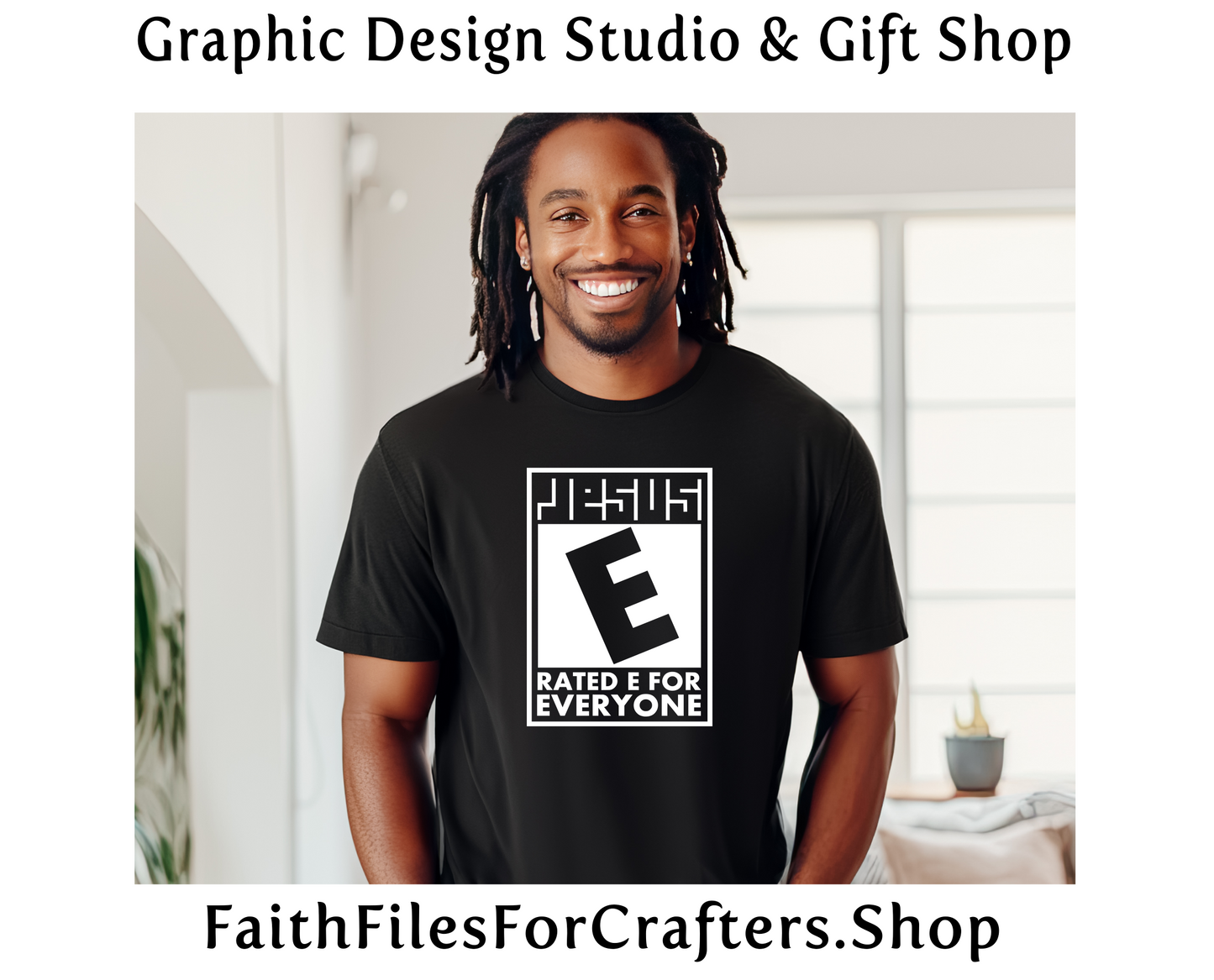 Jesus Rated E For Everyone Svg, Jesus Svg, Jesus Shirt Svg, Jesus Sublimation Svg, Jesus Cut File Svg, Christian Svg, Christian Shirt Svg,