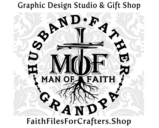 Man Of Faith Svg, Man Of Faith Husband Svg, Man Of Faith Father Svg, Man Of faith Grandpa Svg, Christian Shirt Svg,Christian Men's Shirt Svg