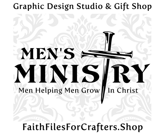 Men's Ministry Svg, Mens Christian Shirt Svg, Men's Group Svg, Mighty Men Svg,Men Helping Men Svg,Iron Sharpens Iron Svg,Church ministry Svg