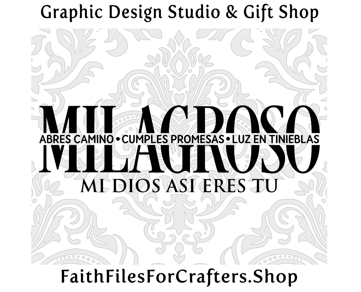 Milagroso Abres Camino Cumples Promesas Luz En Tinieblas Mi Dios Así Eres Tú, Hispanic Worship, Spanish Worship, Way Maker Miracle Worker