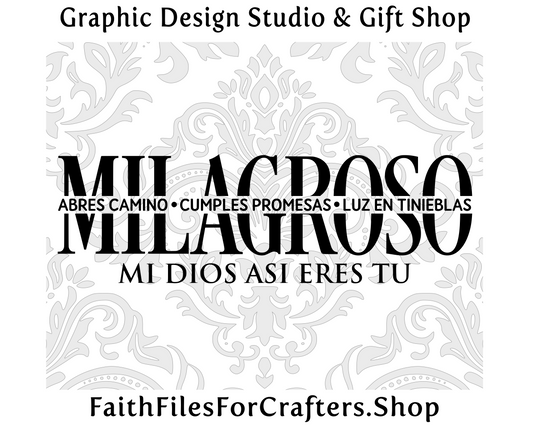 Milagroso Abres Camino Cumples Promesas Luz En Tinieblas Mi Dios Así Eres Tú, Hispanic Worship, Spanish Worship, Way Maker Miracle Worker