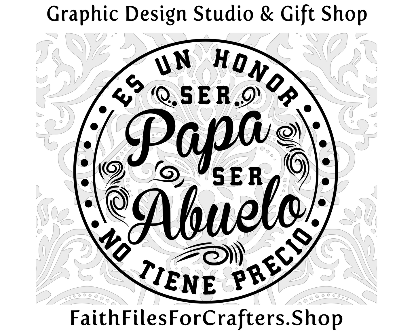 Ser Papa Es Un Honor Ser Abuelo No Tiene Precio Svg, El Mejor Papa Svg, El Mejor Abuelo Svg, Papa Shirt Svg, Abuelo Shirt Svg, Abuelo Svg