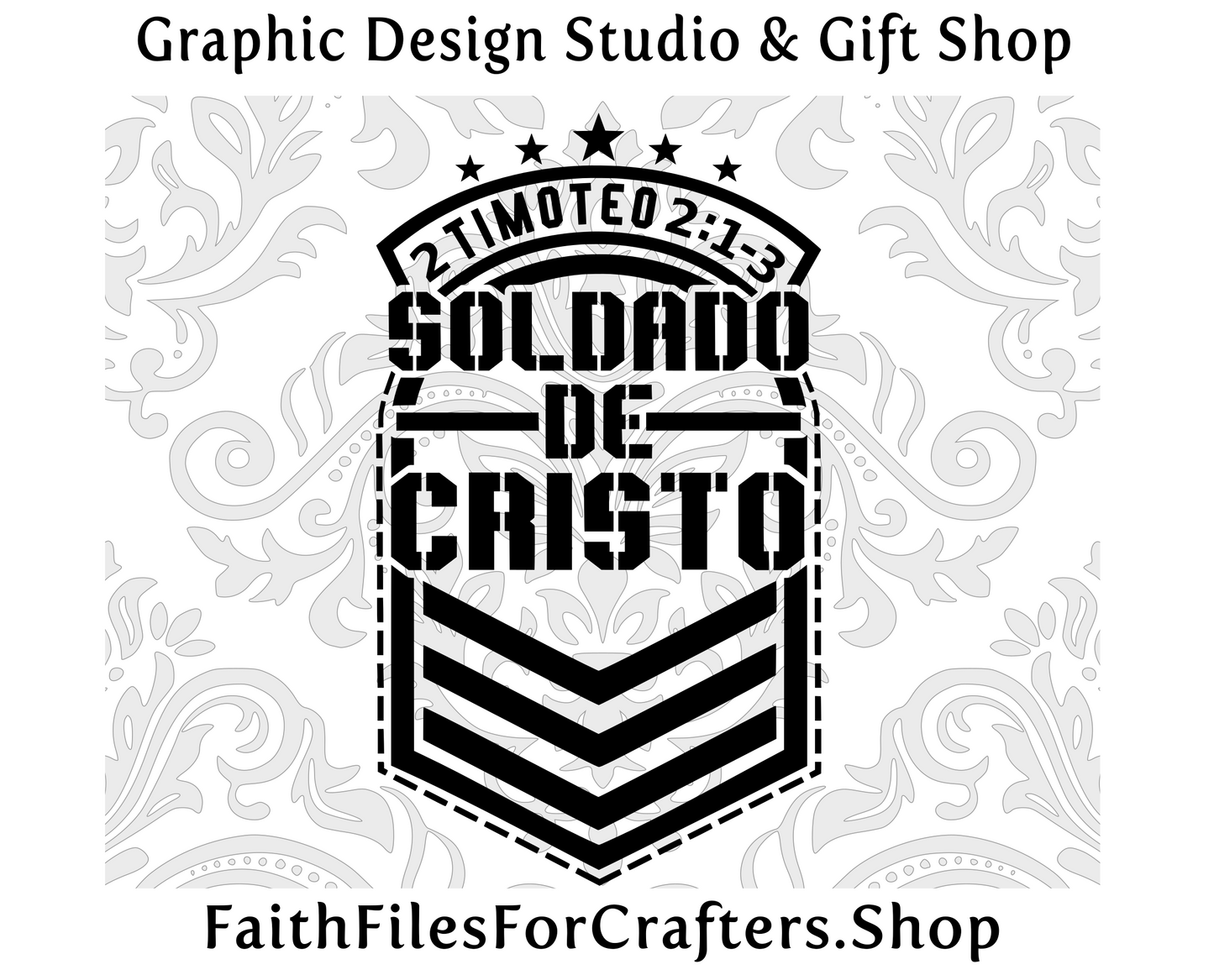 Soldado De Cristo Svg,2 Timoteo 2:1-3 Svg,Camisa Cristiana Svg,Soldado Svg,Spanish Christian Svg,Christian T Shirt Svg,Soldier Of Christ Svg