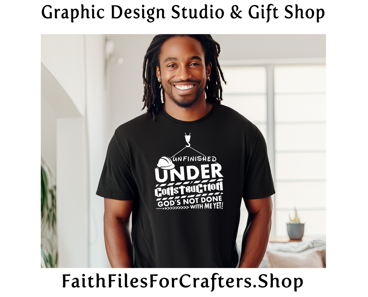 Gods Not Done With me Yet Svg, Under Construction Svg, Unfinished Svg, Christian Svg, Christian Shirt Svg, Christian Sublimation Svg,