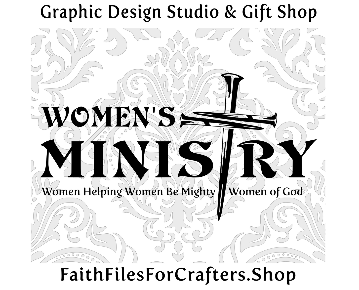 Women's Ministry Svg, Women Ministry Shirt Svg, Ministry Shirt Svg, Ministry Sublimation Png, Church Ministry Svg, Christian Ministry Svg