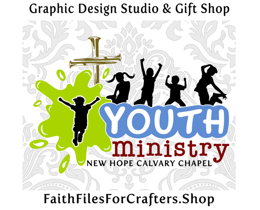 Personalized Youth Ministry Svg, Youth Ministry Svg, Youth Ministry Shirt Svg, Kidz Ministry Svg, Children's Church Svg, Children's Ministry