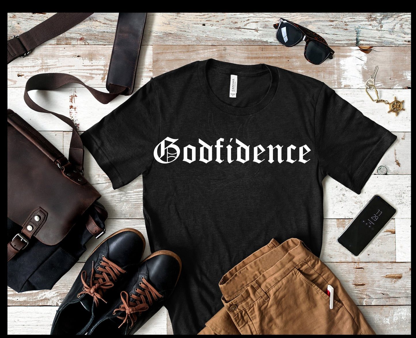 Godfidence Svg, Godfident Svg, God Is In Control Svg, I Can Do all Things Through Christ Who Strengthens Me Svg, Jeremiah 29;11 Svg